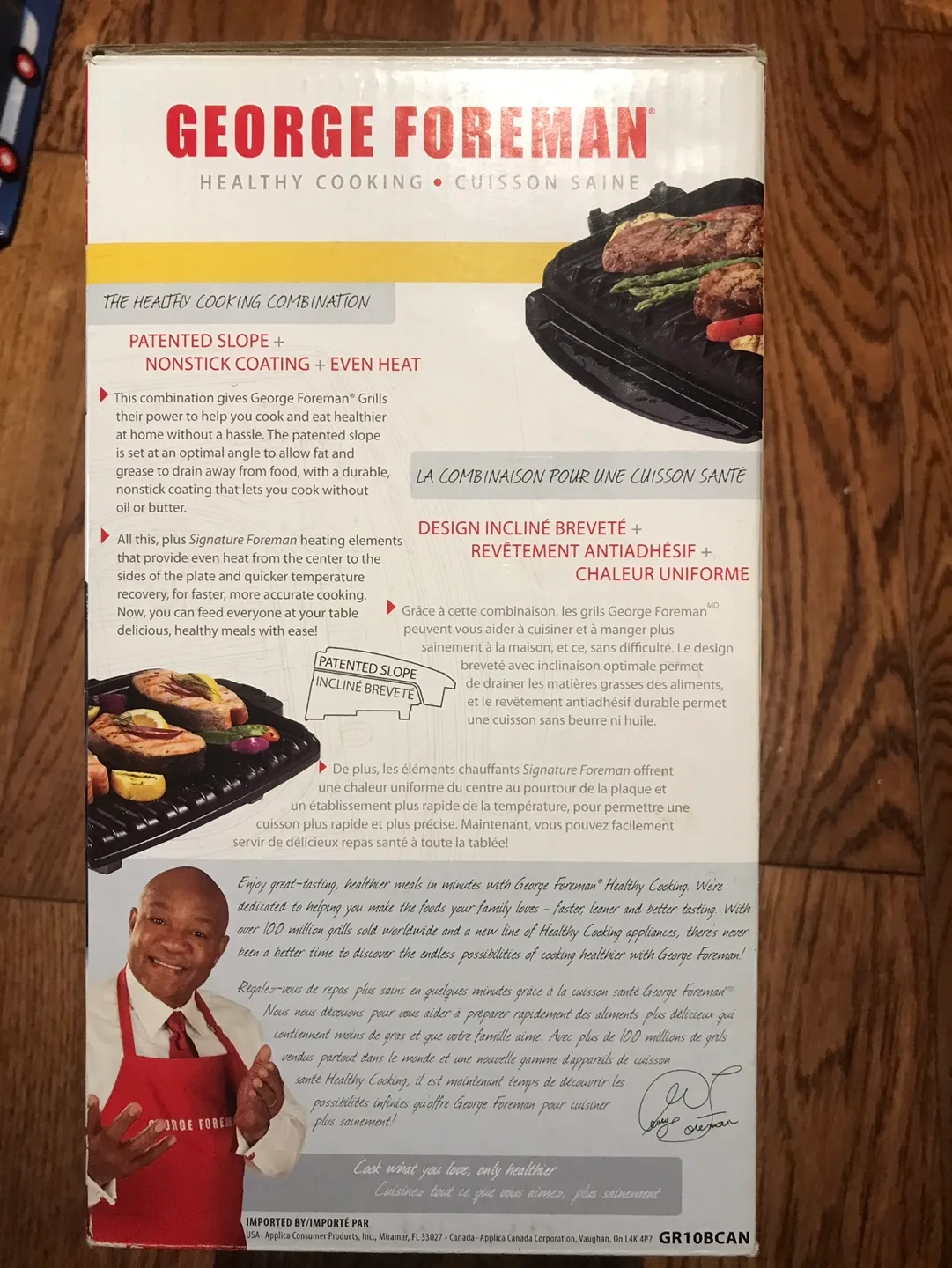 George Foreman 3-in-1 Grill Champ Electric Grilling Machine image indicator(4)