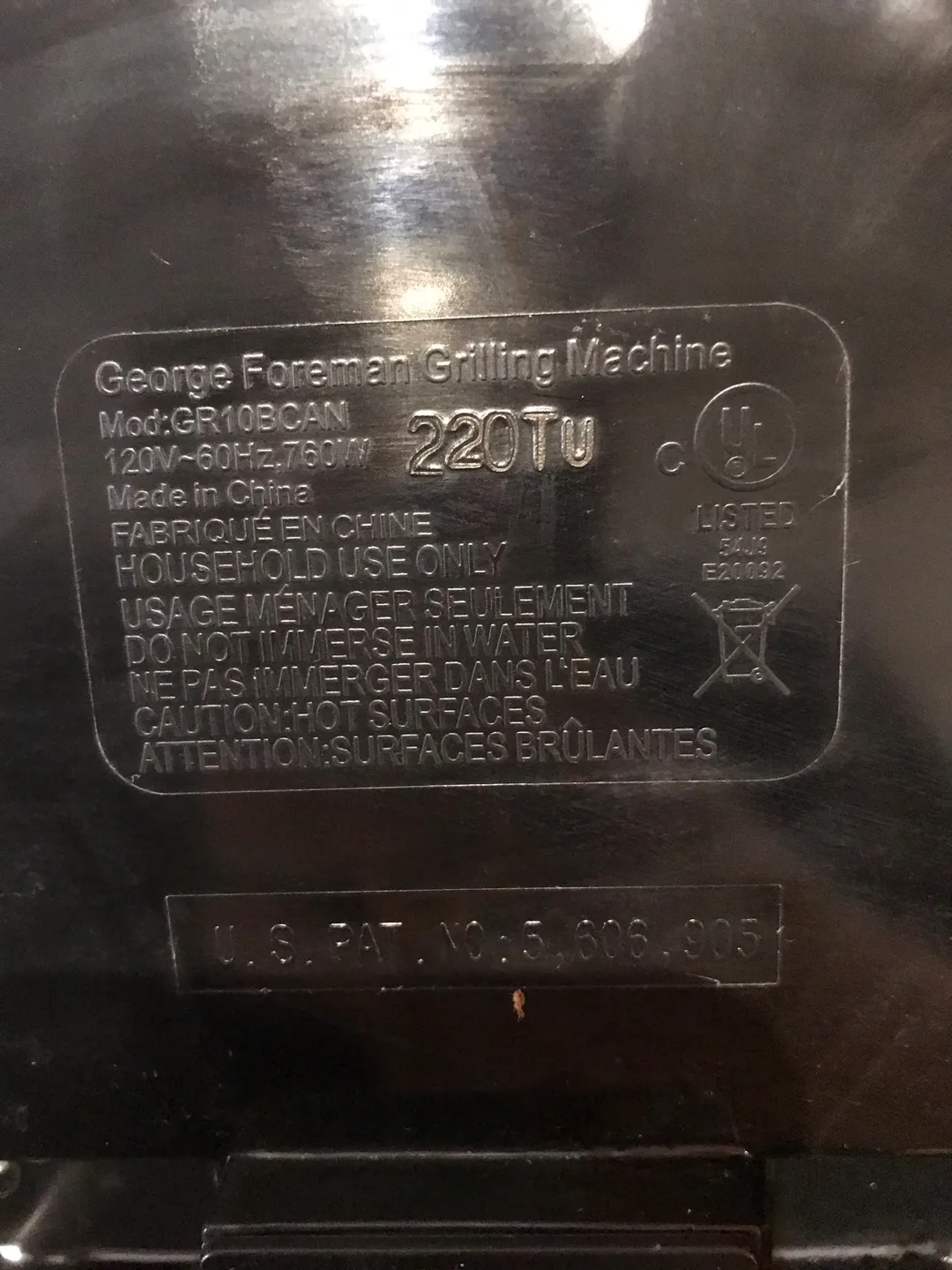 George Foreman 3-in-1 Grill Champ Electric Grilling Machine image indicator(7)