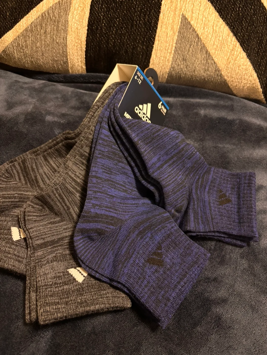 Adidas Men's Superlite Aeroready Socks (6 Pack) image indicator(3)