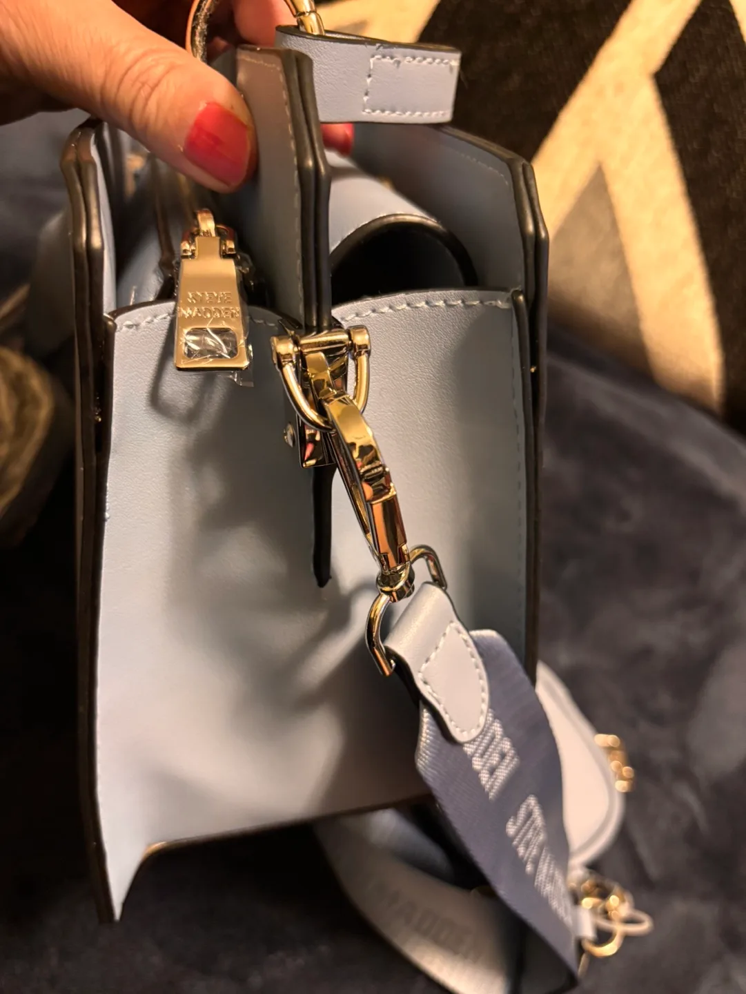 Steve Madden Blue Handbag image indicator(2)