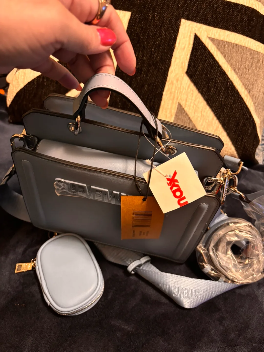 Steve Madden Blue Handbag image indicator(6)