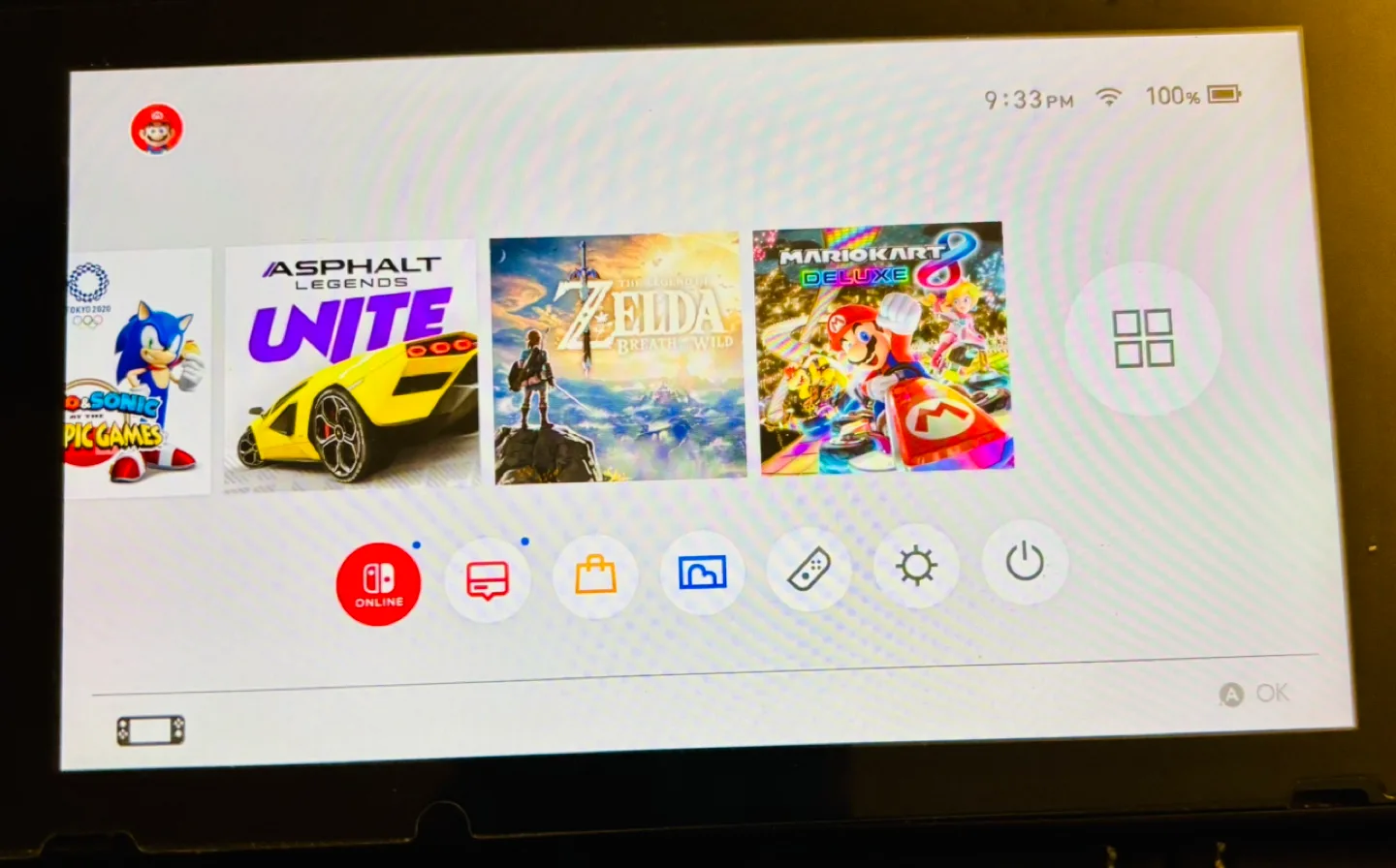 Nintendo Switch Console - Neon Blue and Red Joy-Cons image indicator(6)