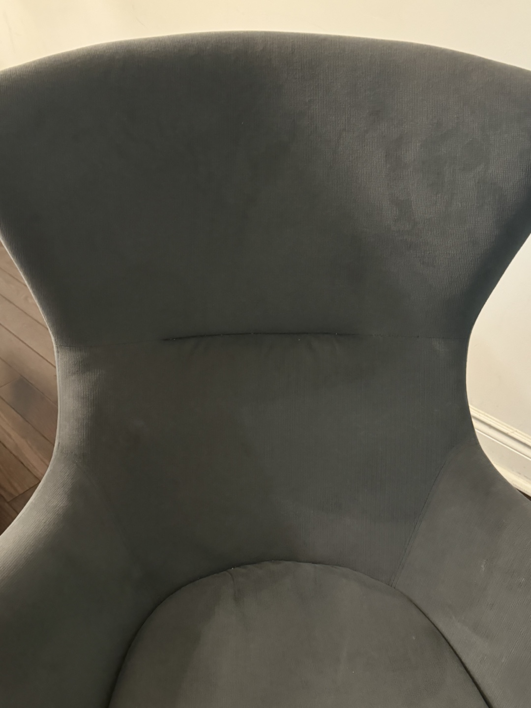 Gray Rocking Chair - photo 4