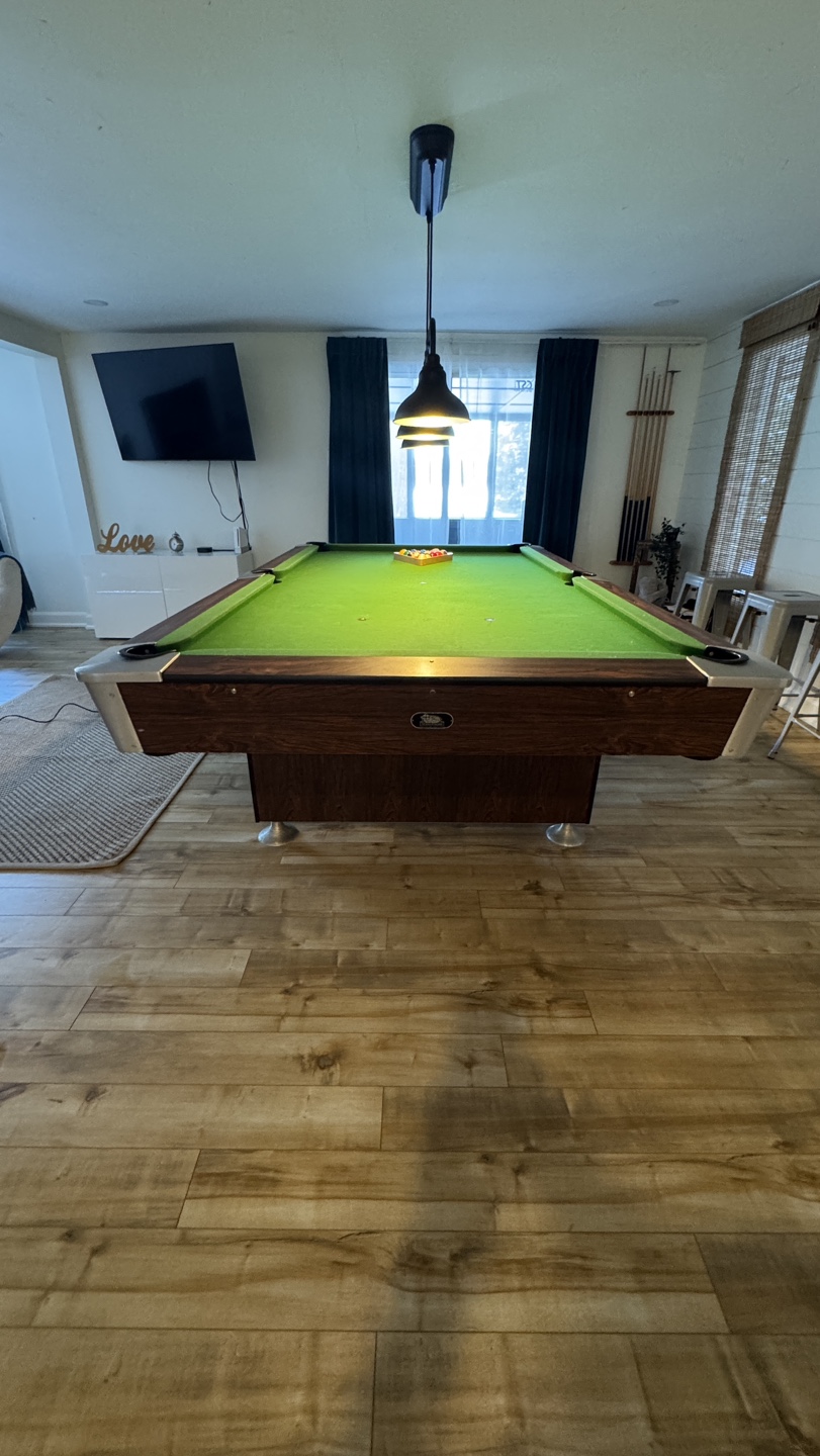 Pool Table - available Jan 30