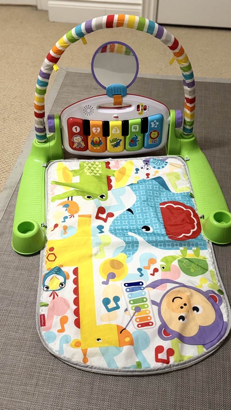 Playmat with Piano and Activity Arch
