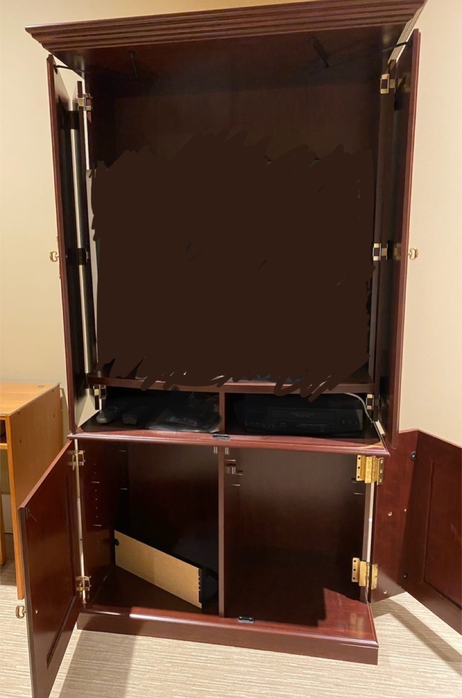 Solid Wood TV Cabin - photo 2