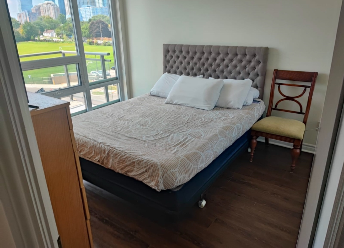 Queen Bed Frame with Headboard