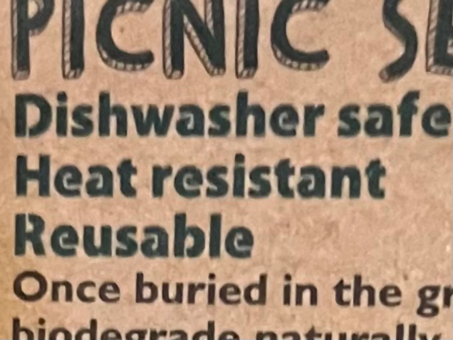 Eco SouLife Biodegradable Picnic Set image indicator(6)