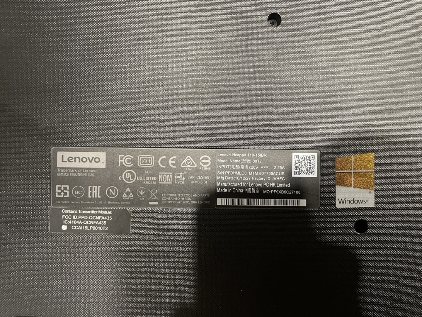 Lenovo Ideapad 110-15IBR Laptop - photo 4
