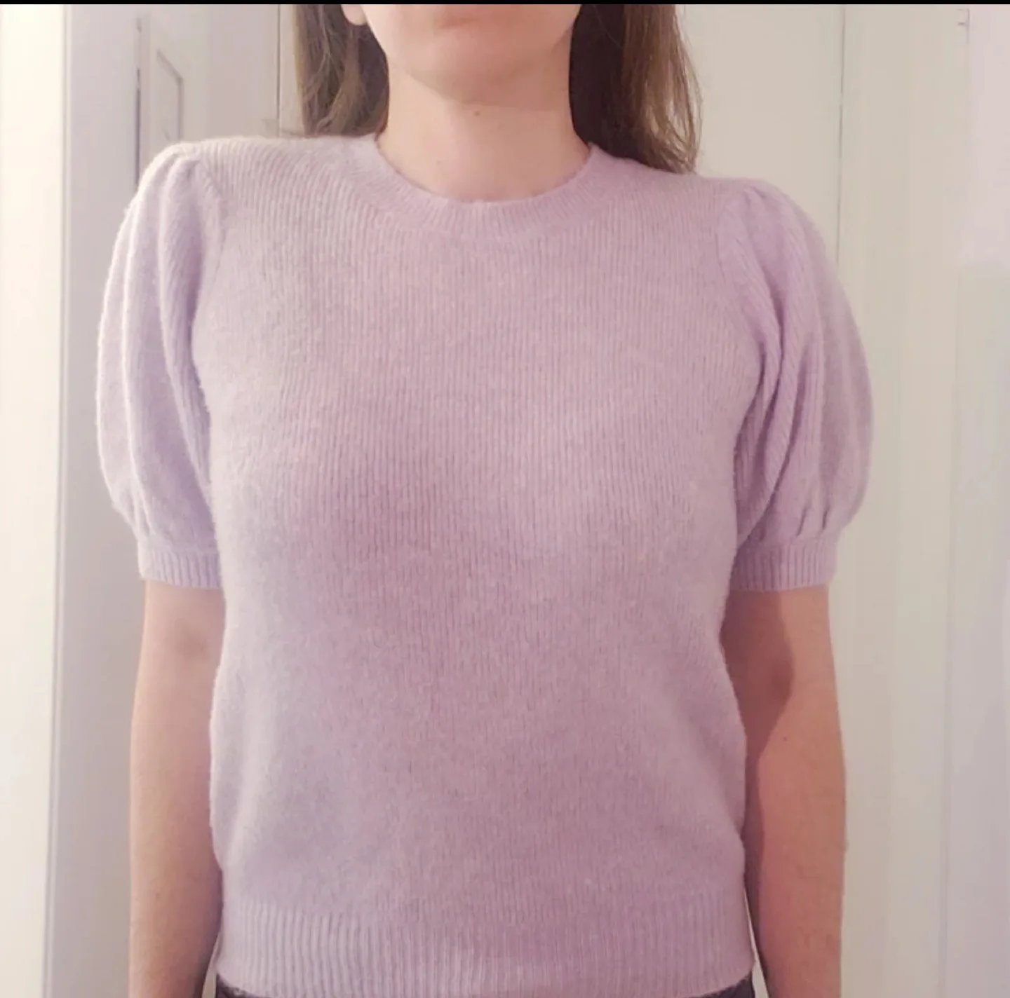 Lilac Puff Sleeve Sweater image indicator(2)