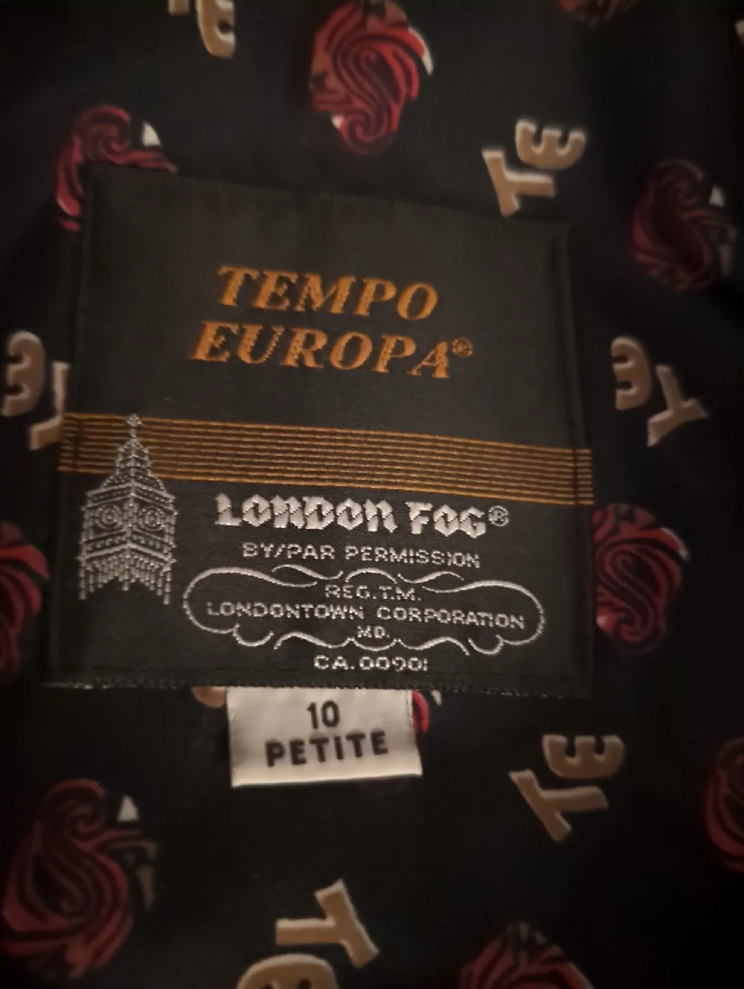 London Fog  Double Breasted Pure Virgin Wool Coat image indicator(3)