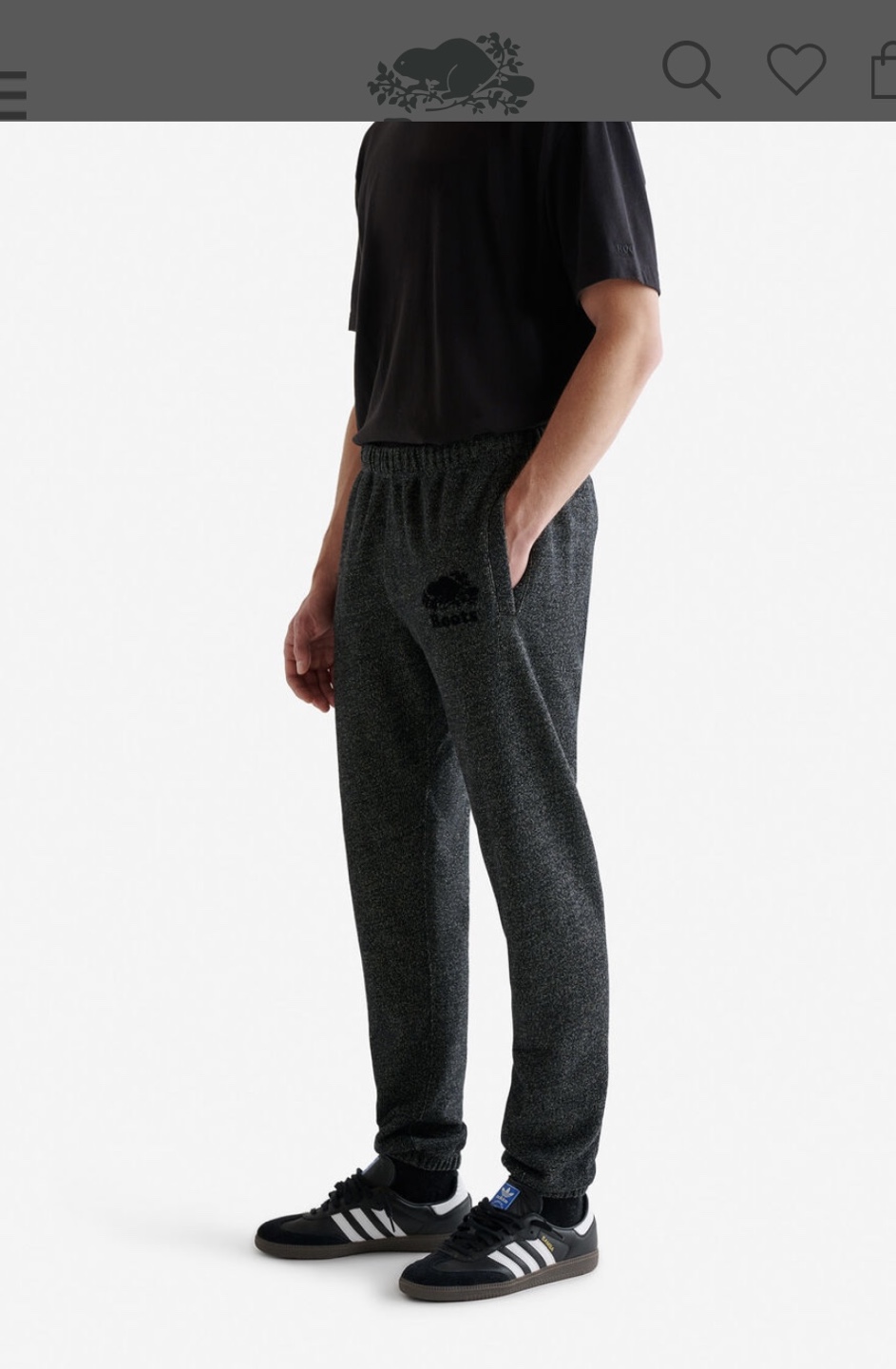 Roots Men Organic Sweatpants - Size L - New with Tags - photo 4