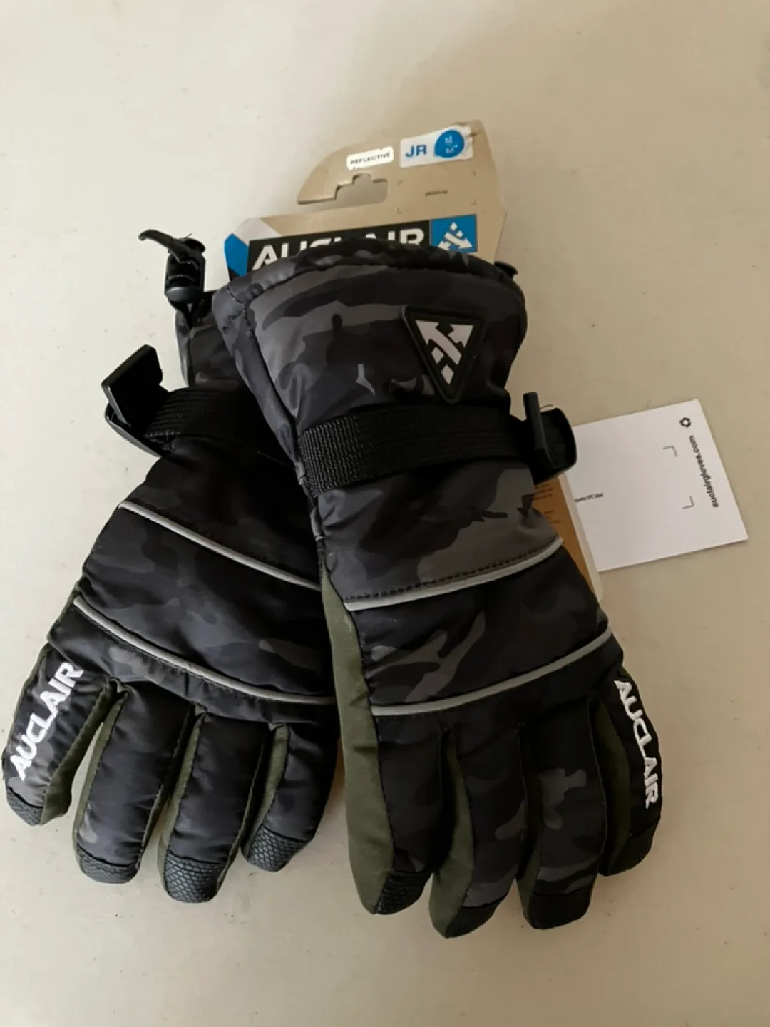 Auclair Kids' Snowstorm Gloves - Camo - Size M/M image indicator(5)