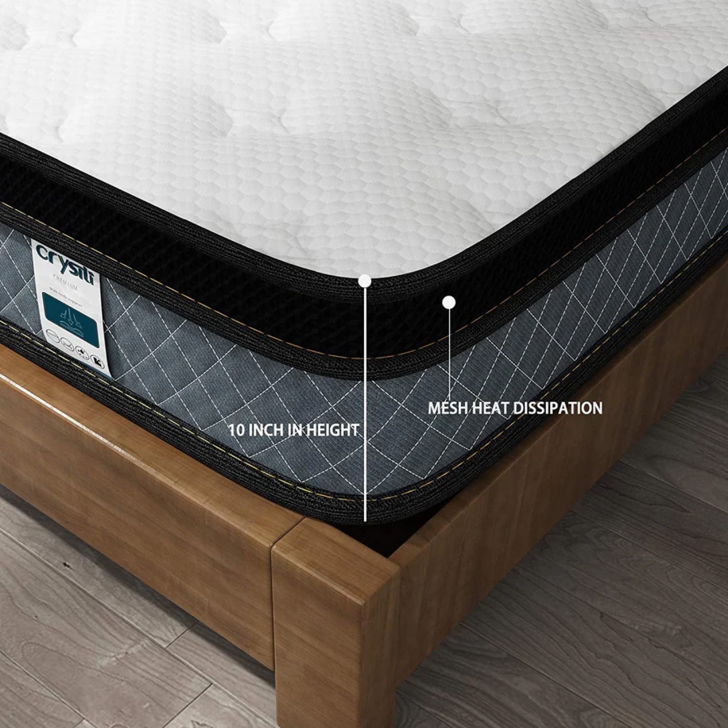 Queen size -Crystl Premium Mattress