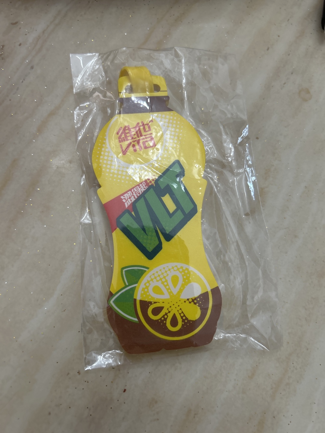 VIT Lemon Tea Luggage Tag
