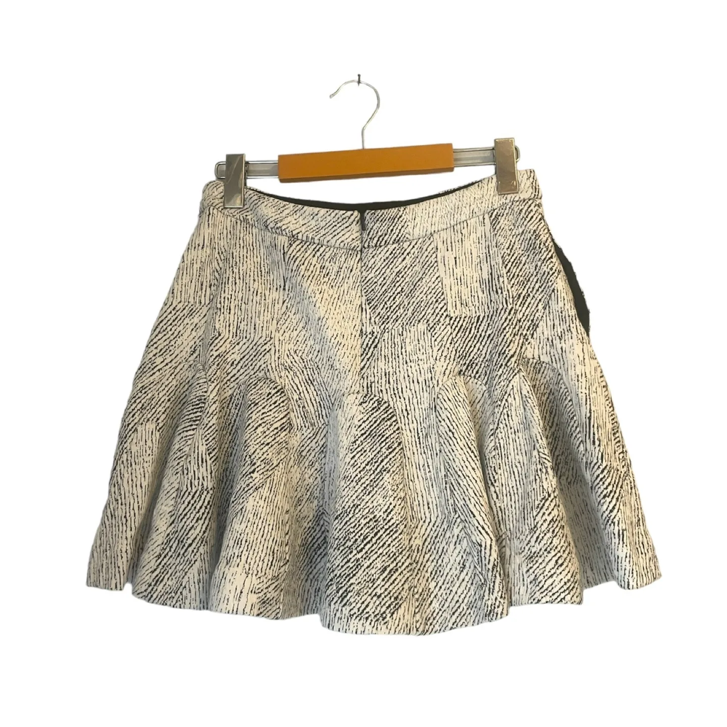 Banana Republic Jacquard Flared Skirt Size 2 Petite image indicator(3)