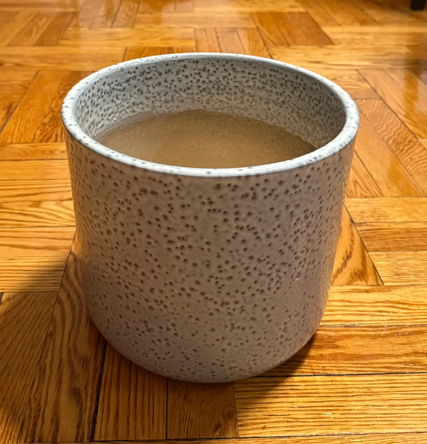 Ceramic Indoor/Outdoor Planter 10” With Drainage Hole 🧡 thumbnail