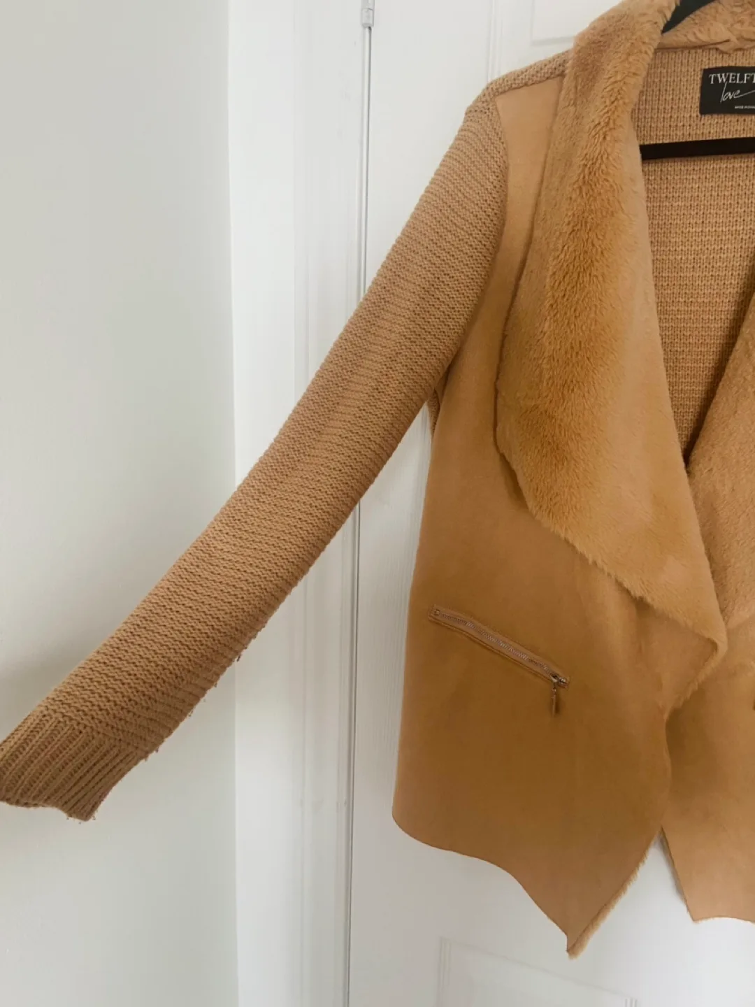 Twelfth Love Faux Fur Cardigan Jacket image indicator(2)