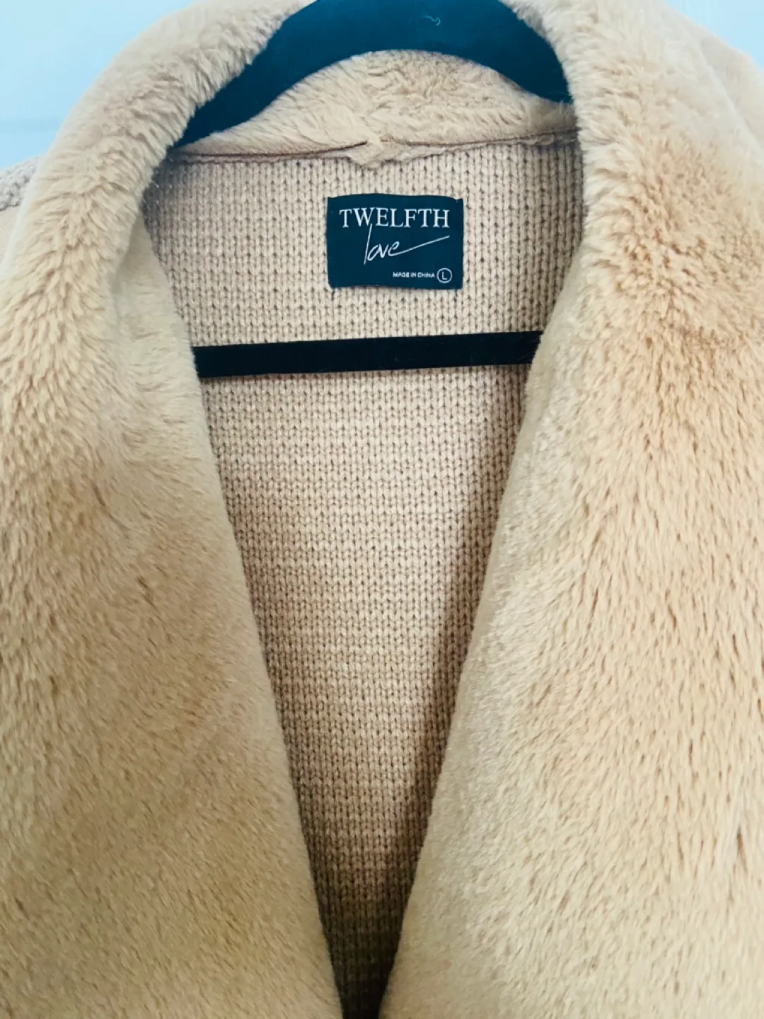 Twelfth Love Faux Fur Cardigan Jacket image indicator(4)