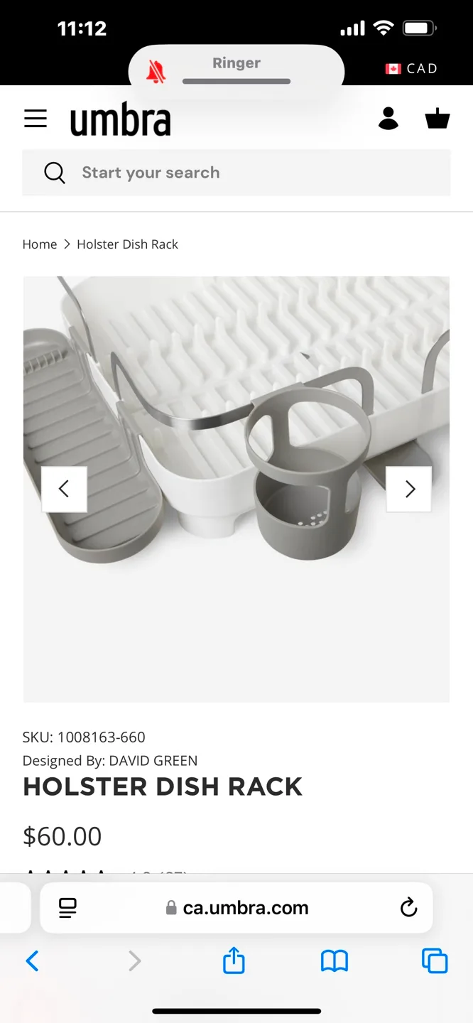 Umbra Holster Dish Rack image indicator(5)