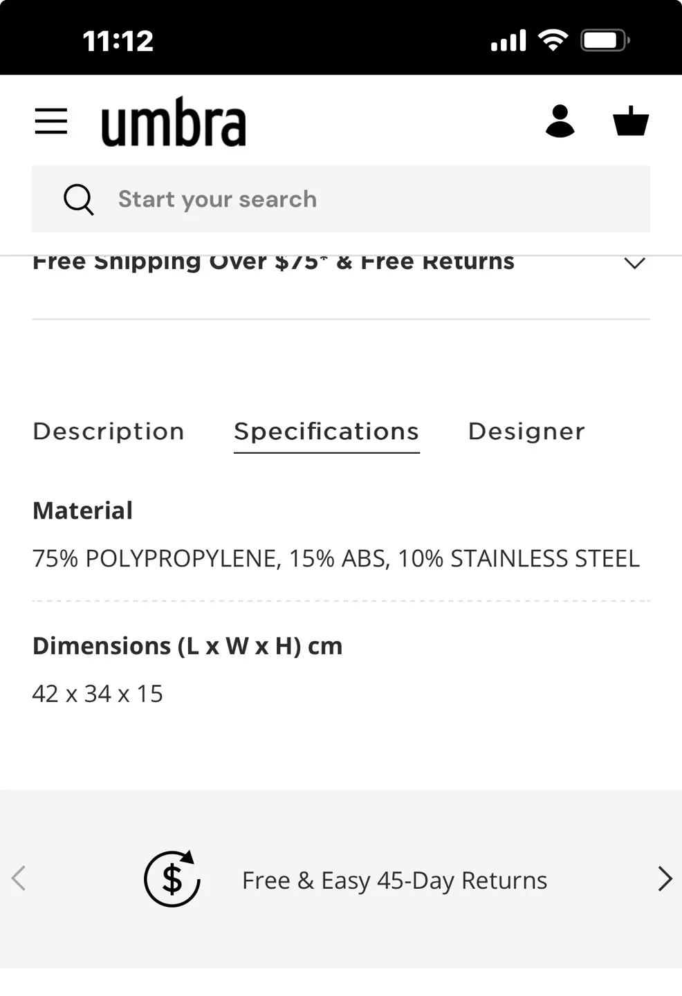 Umbra Holster Dish Rack image indicator(4)