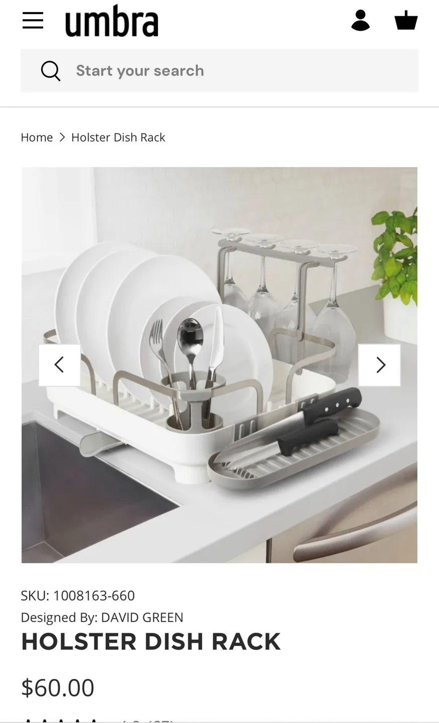 Umbra Holster Dish Rack image indicator(2)