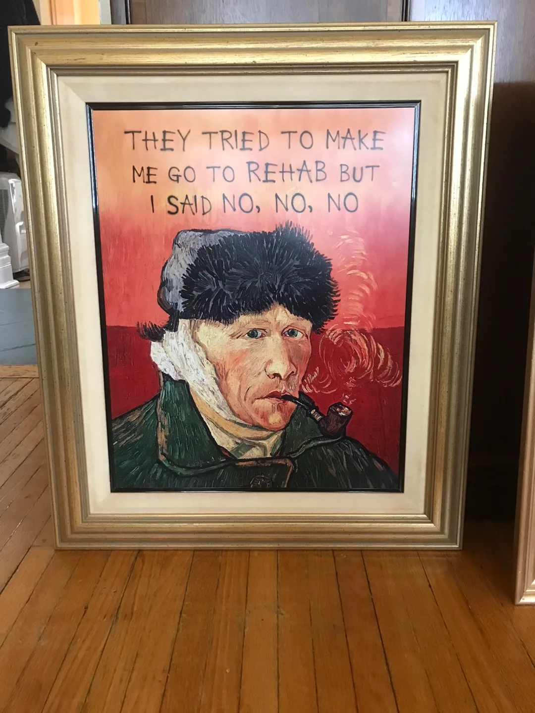 Van Gogh/Amy Winehouse Art Print Mash-Up image indicator(4)