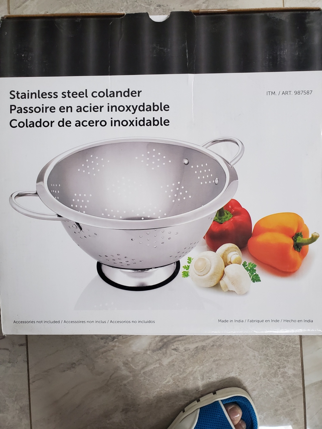 Stainless Steel Colander - photo 2