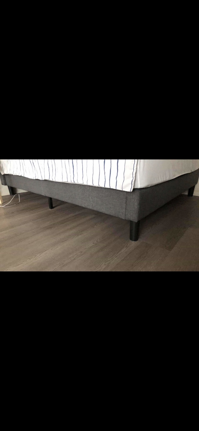 Queen Size Upholstered Bed Frame - photo 5