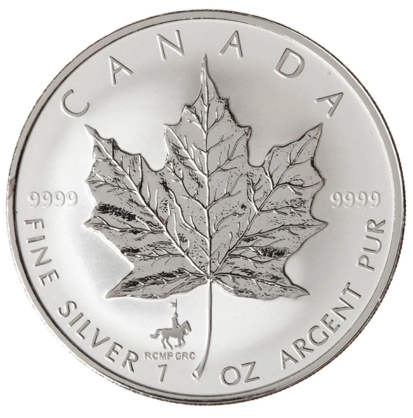 1998 1oz Silver Coin - 125th Anniversary of RCMP image indicator(2)