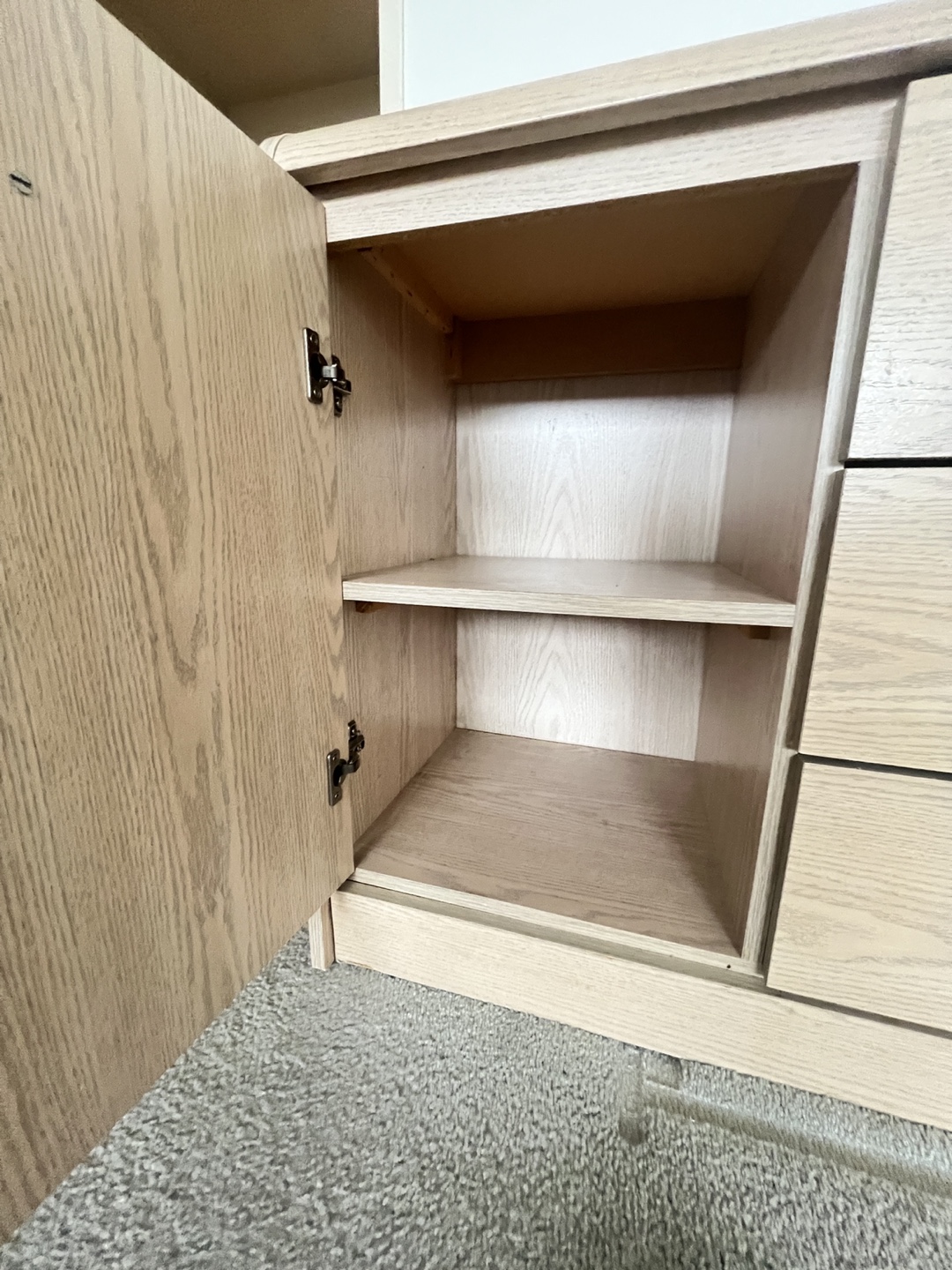 Wooden Dresser with Doors - photo 2
