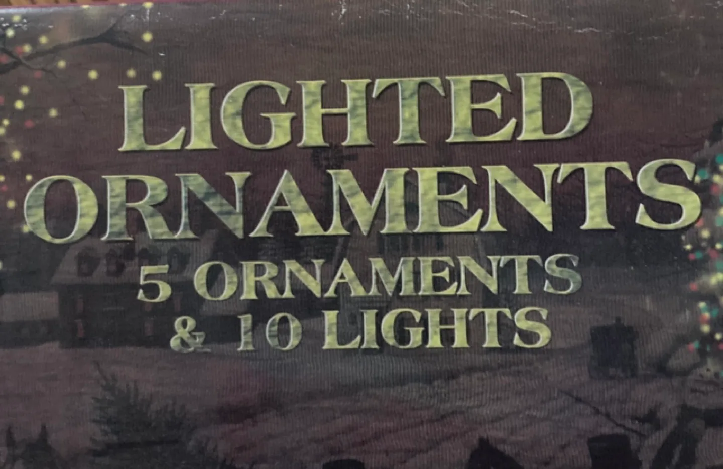 Lighted Gingerbread Ornaments image indicator(3)