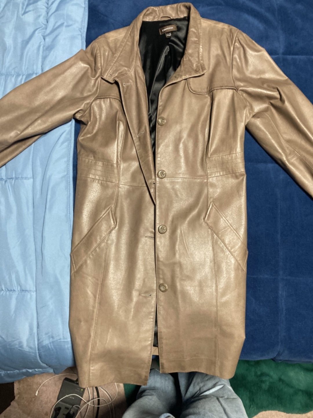 Danier Leather Trench Coat
