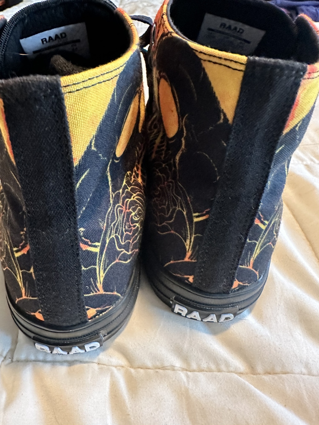 RAAD Skull & Roses High Top Sneakers - photo 5