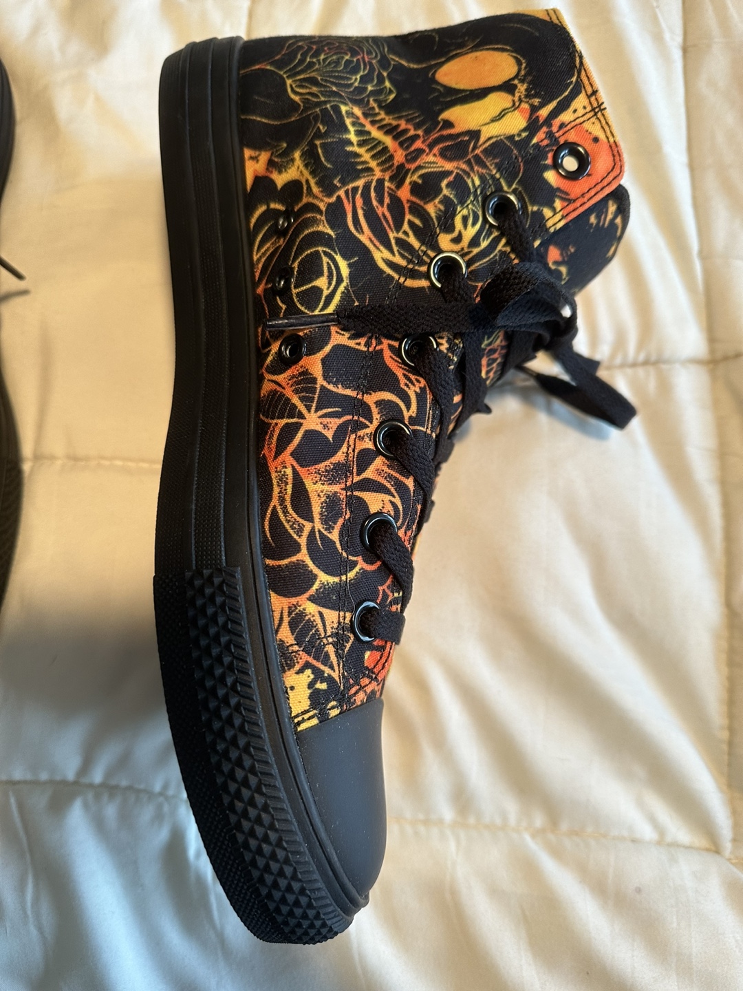 RAAD Skull & Roses High Top Sneakers - photo 2