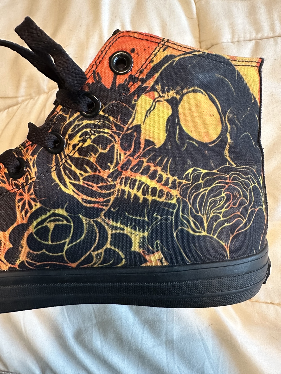 RAAD Skull & Roses High Top Sneakers - photo 4