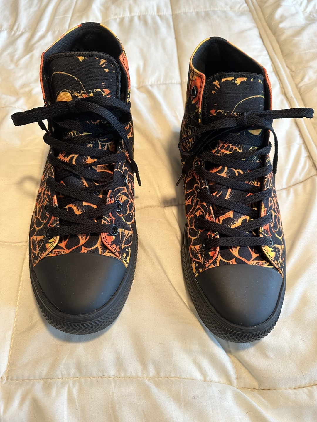 RAAD Skull & Roses High Top Sneakers