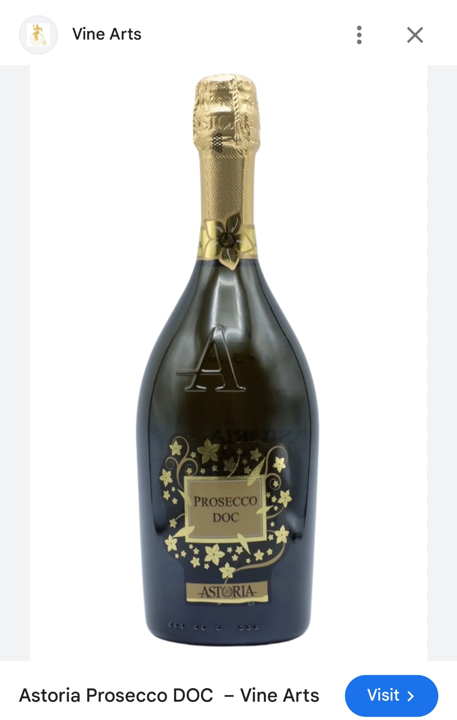 Astoria Prosecco DOC Fine Wine 🍷 Never Opened Bottle - photo 2