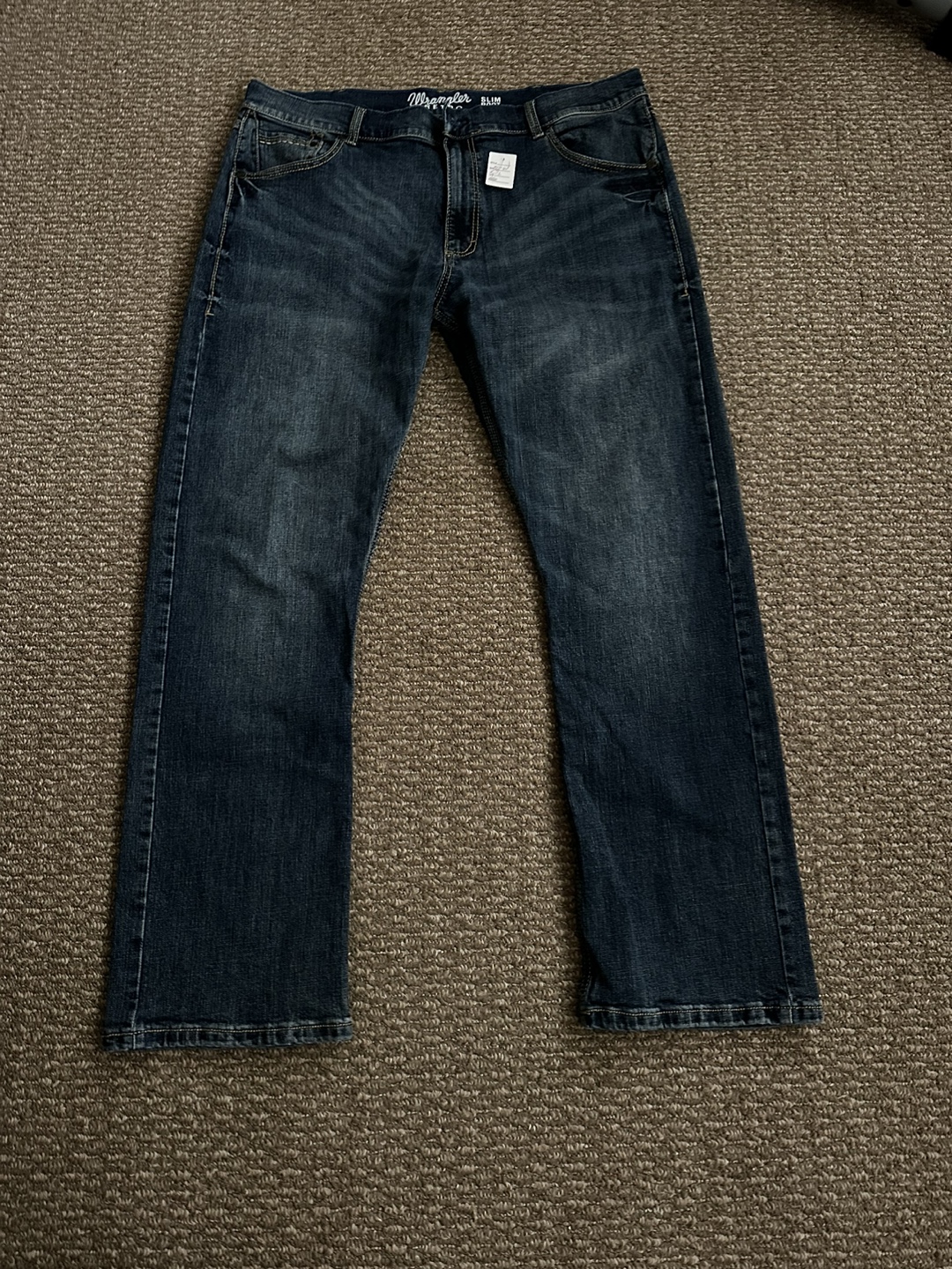 Wrangler Men's Blue Jeans Size 38x32 - photo 3