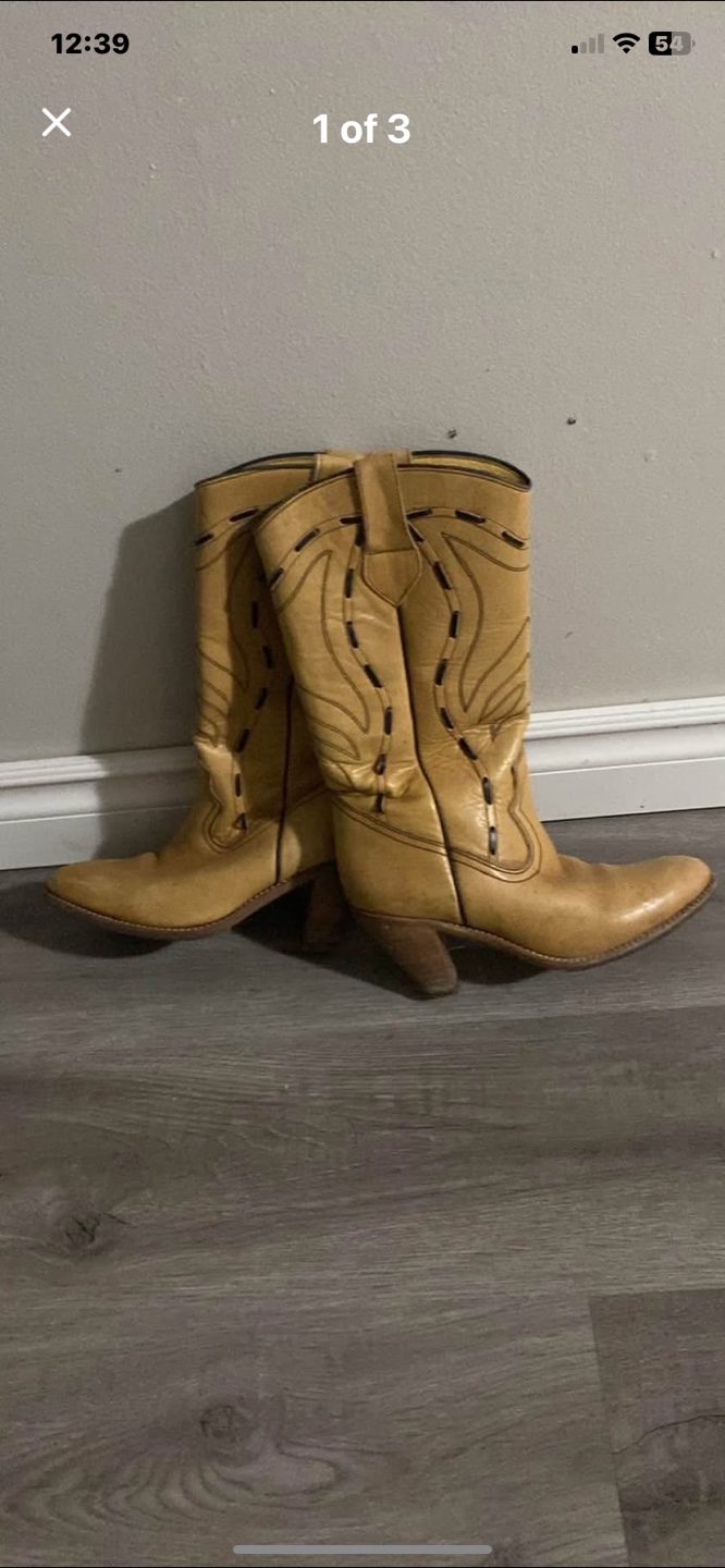 Vintage Circle K Cowboy Boots