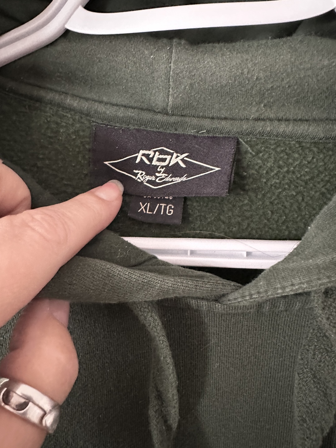 RBK by Reebok Green Hoodie - photo 3