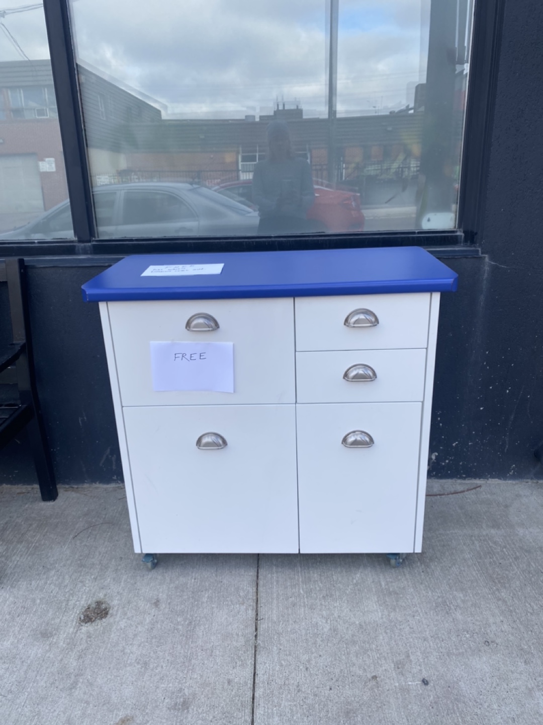 Custom Cabinet on wheels on curb 789 Dupont - photo 5