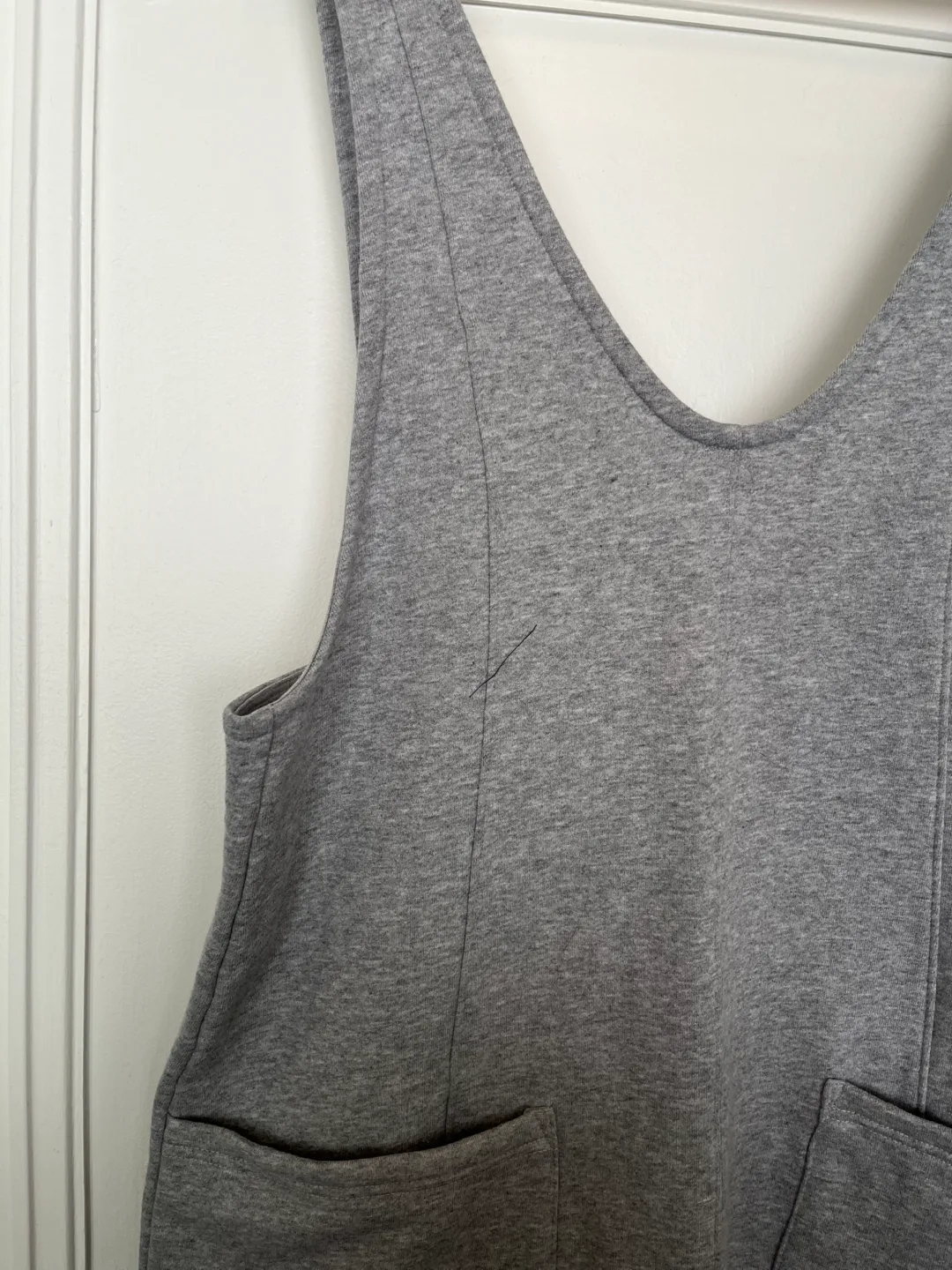 Grey romper for adults image indicator(4)