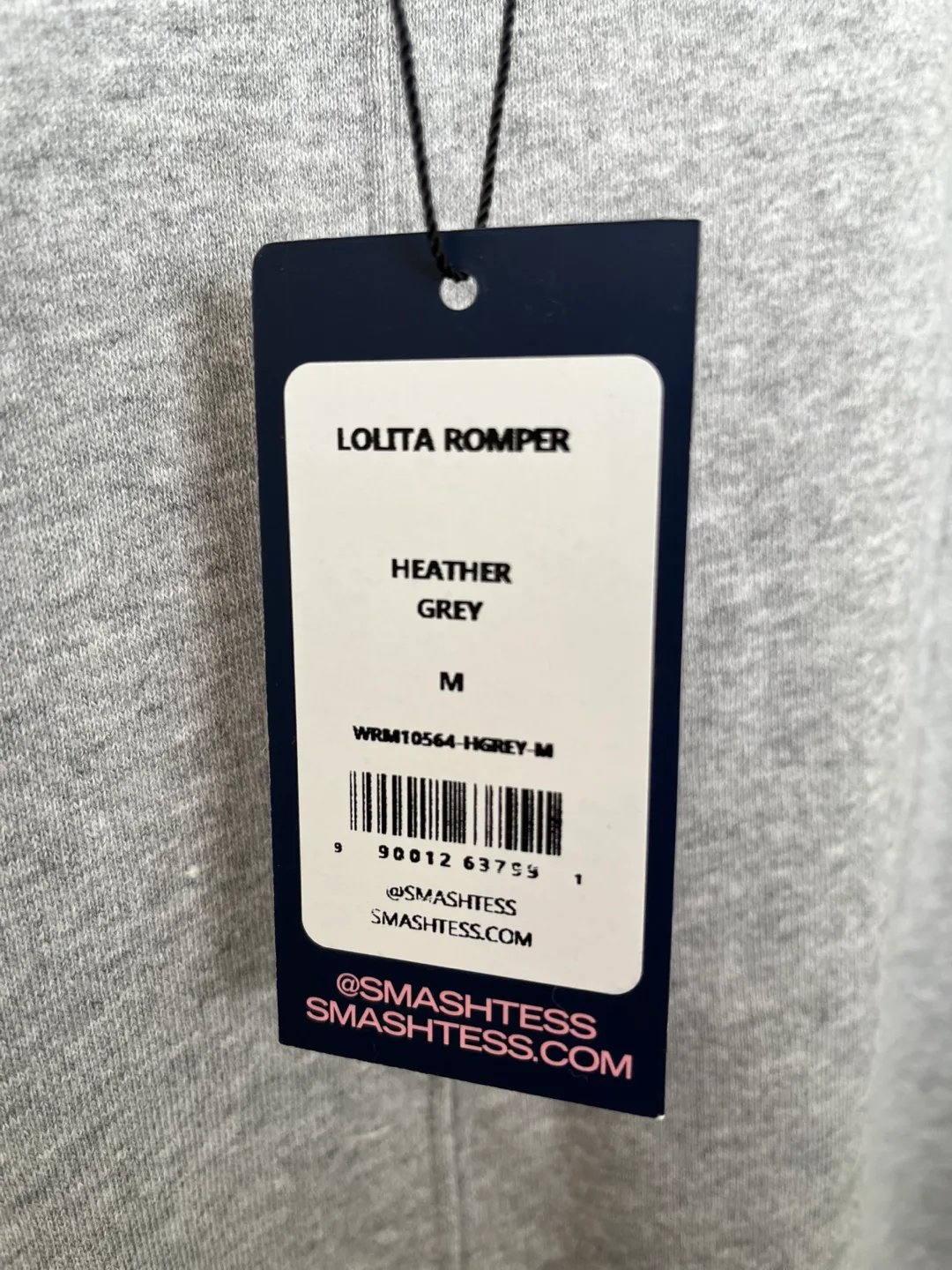 Grey romper for adults image indicator(8)