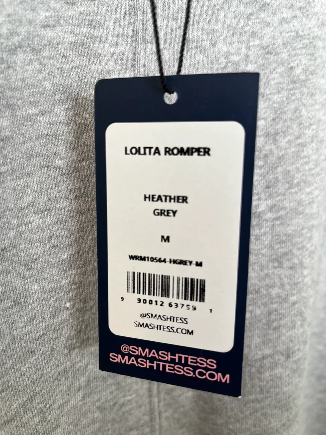 Grey romper for adults image indicator(7)