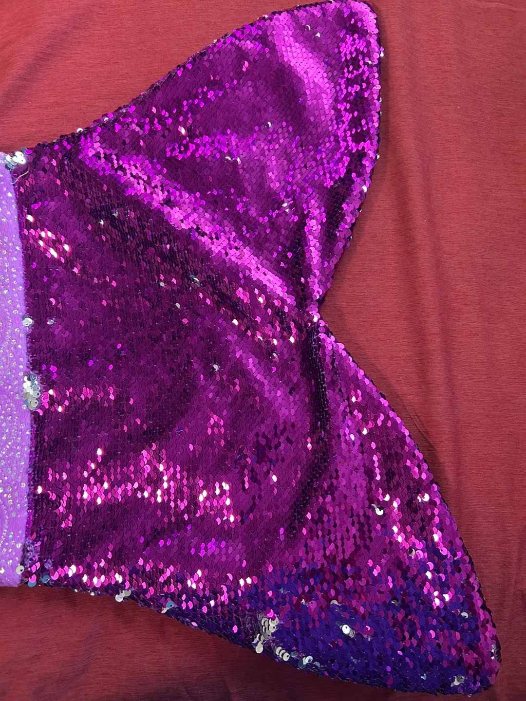 Mermaid Tail Blanket - colour changing sequence image indicator(4)