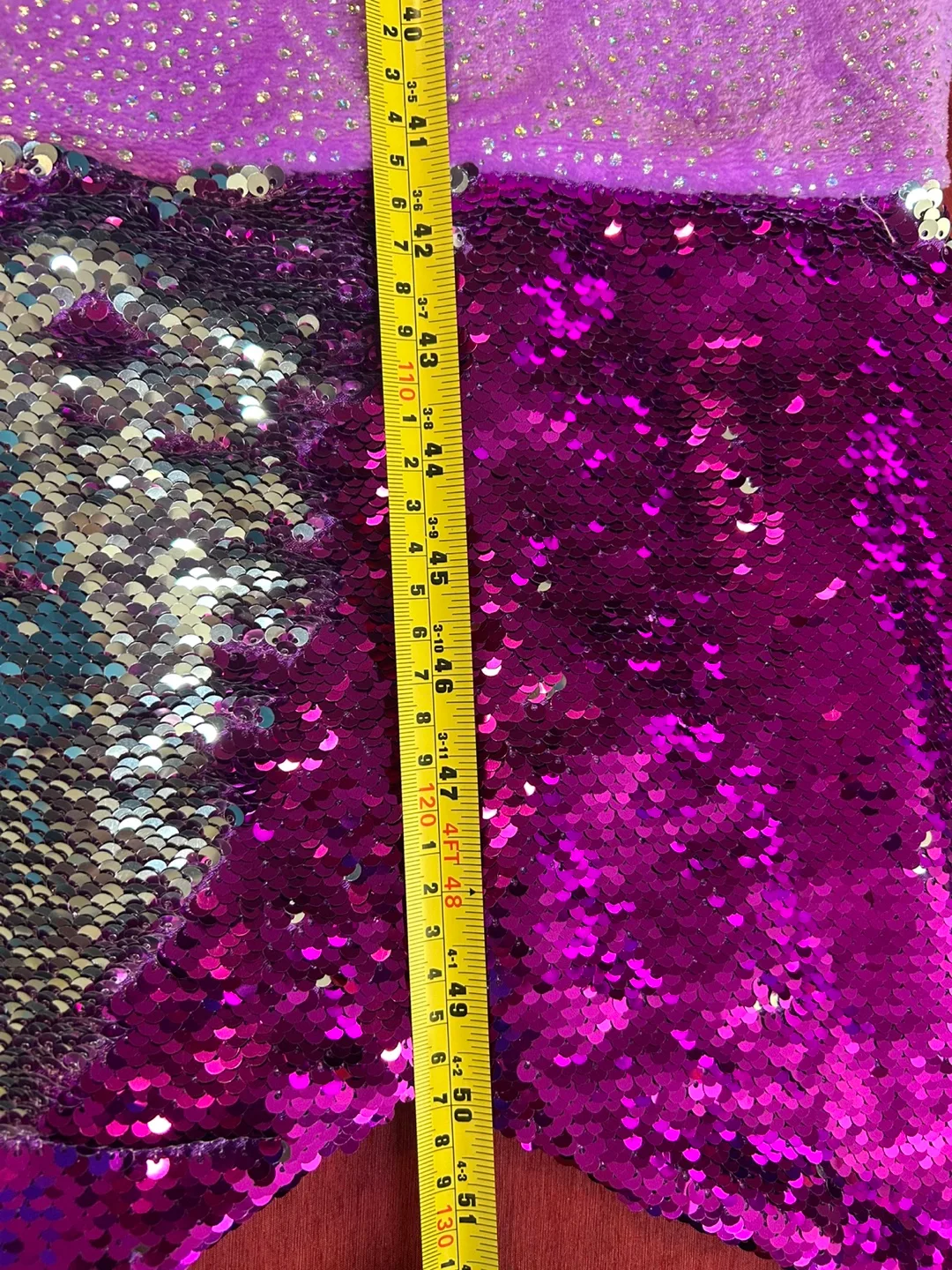 Mermaid Tail Blanket - colour changing sequence image indicator(5)