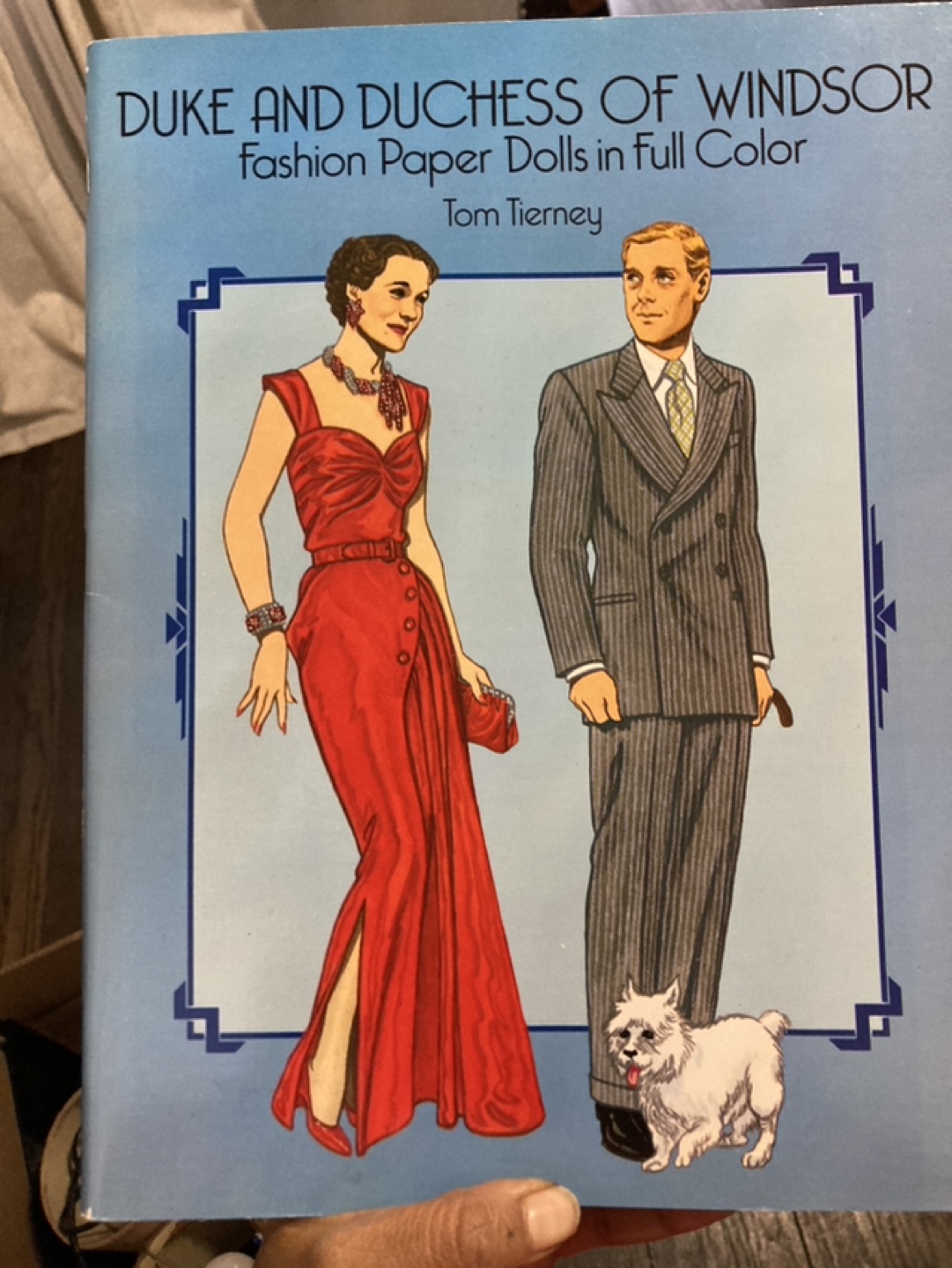Duke and Duchess of Windsor Fashion Paper Dolls in Full Color