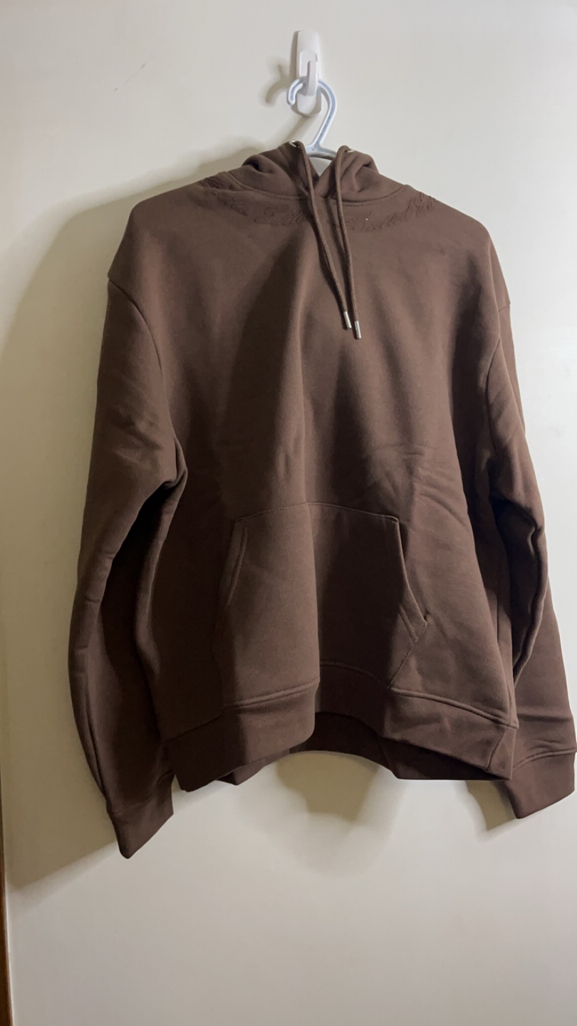Brown Embroidered Hoodie - photo 3