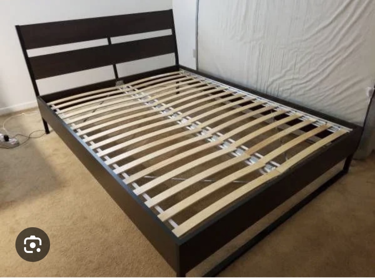 Queen Bed Frame PRICED TO SELL - IKEA Trysil - photo 3